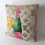 Art Cushion LV by Le Forge - Champagne