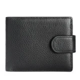 Beech Black Leather Wallet by Nikau Design