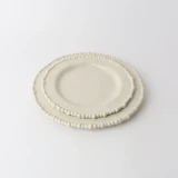 Melamine Pearl Dinner Sand Plate by Le Forge