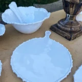 Melamine Pearl Salad Servers by Le Forge