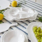 Melamine Pearl Salad Servers by Le Forge