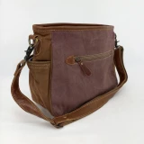 Indie Leather/Hide/Canvas Crossbody Bag Bag by Backyard