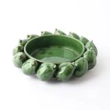Ceramic Pear Bowl by Le Forge - Green