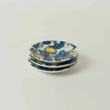 3 Assorted Ceramic Lemon Plate 10cm  by Le Forge