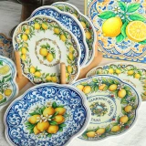 3 Assorted Ceramic Lemon Plate 15cm by Le Forge