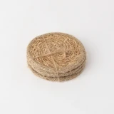 Seagrass/Jute Coasters Set of 4 by Le Forge - Natural