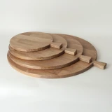 Pine Platter Round by Le Forge - Pine