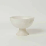 Resin Bowl with Foot by Le Forge - 15x13cm