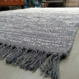Cotton Floor Rug by Backyard