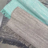 Cotton Floor Rug by Backyard