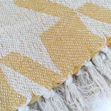Houndstooth Cotton Throw by Backyard