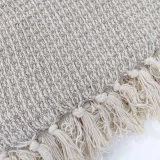 Waffle Weave Cotton Throw by Backyard