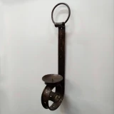 Iron Candle Wall Sconce by Backyard