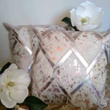 Cushion Hide/Rose Gold by Backyard