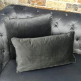 Square Velvet Cushion by Backyard