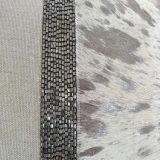 Cushion Hide/Wheat/Silver by Backyard