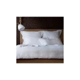 White Lodge Pillowcase by Vida Linen - 55x85 cm