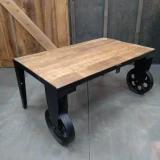 Baltimore Wheeled Coffee Table by Backyard