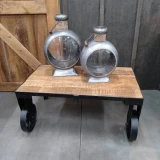 Baltimore Wheeled Coffee Table by Backyard