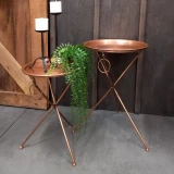 Jackson Tray Side Table by Backyard (2 Pack)