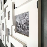 Timber Picture Frame 12 - Antique White by Backyard