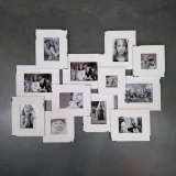 Timber Picture Frame 12 - Antique White by Backyard