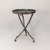 Antique Nickel - Coffee Table Tripod Legs by Backyard