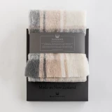 Organic Merino Wool Scarves - Plaid