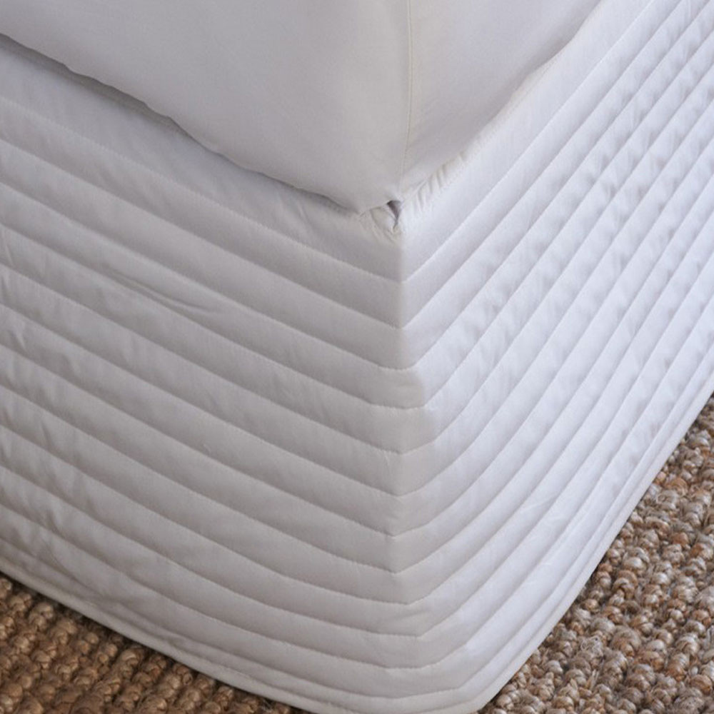 Clearance Sheridan 300 Thread Count Percale Single Quilted Bedskirts