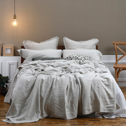 Crozet Natural Bedspread Set by MM Linen