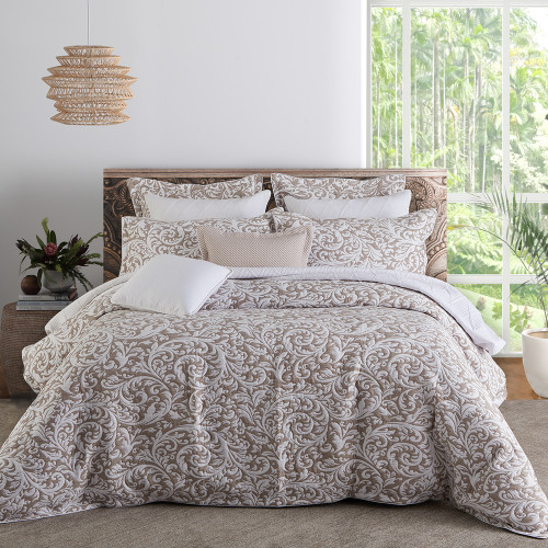 Harlow Linen Duvet Cover Set by Private Collection