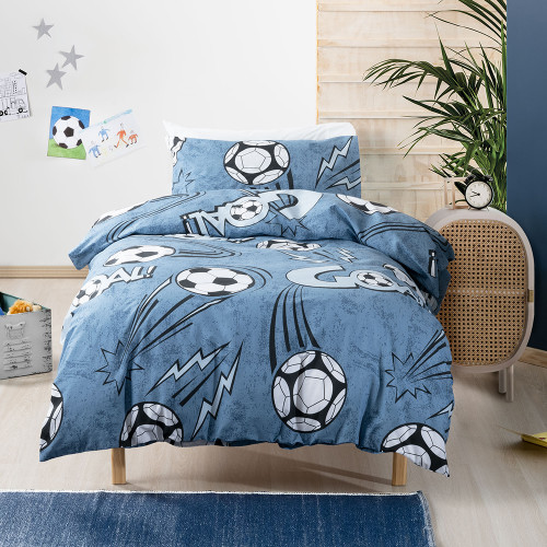 Goal Duvet Cover Set by Squiggles
