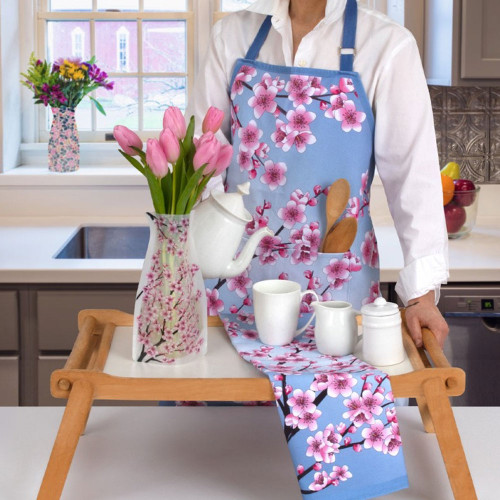 Cherry Blossom Apron by Modgy