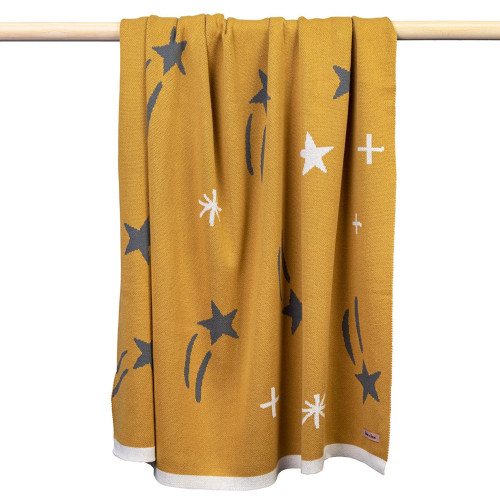 Stars and Dreams Cot Blanket by Lola + Fox