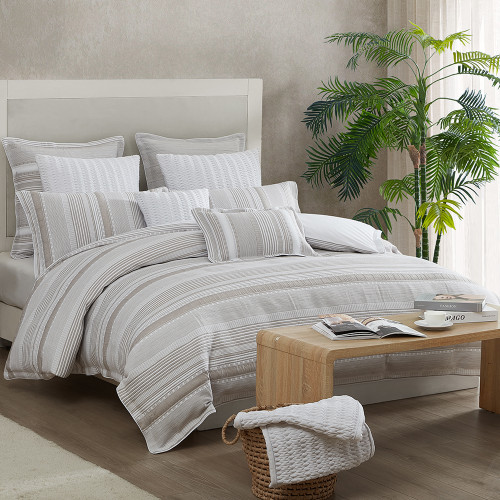 Sinclair Linen Duvet Cover Set by Private Collection