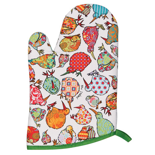 Kaleidoscope Kiwi Oven Glove