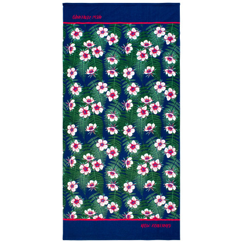 NZ Flora Microfibre Beach Towel