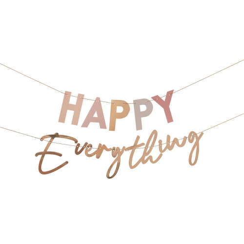 Happy Everything Bunting