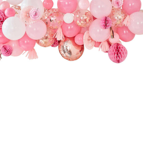 Mix It Up Balloon And Fan Garland
