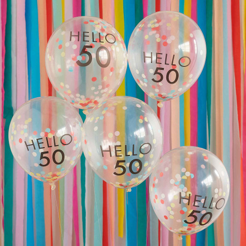 Mix It Up 'Hello 50' Balloons