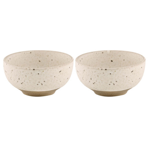 Terra Ecru 2 Pack Nibbles Bowl by Ladelle