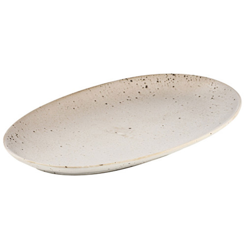 Terra Ecru 41cm Oblong Platter by Ladelle