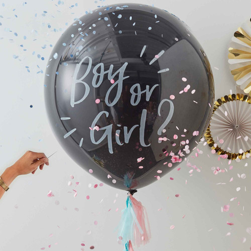Oh Baby! Balloons Confetti Gender Reveal