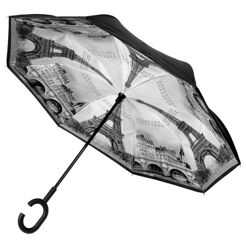Paris Outside-In Umbrella by Clifton
