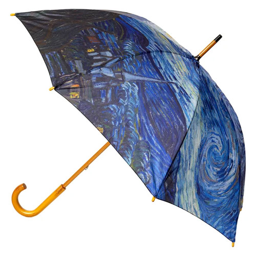 Starry Night Stick Umbrella by Clifton