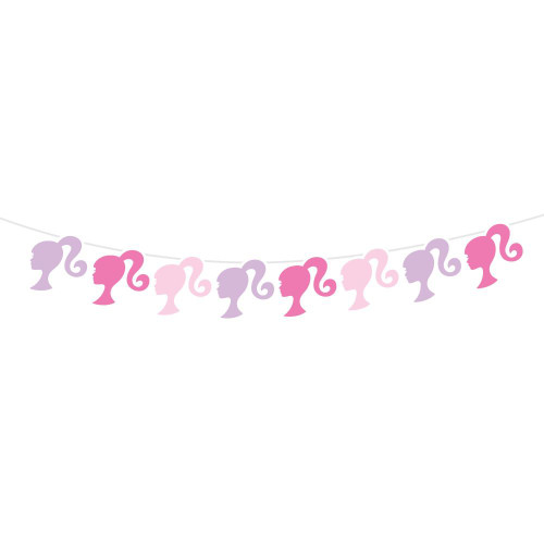 Barbie Paper Character Garland