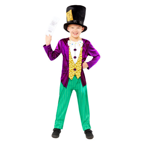 Willy Wonka Kids Sustainable Costume
