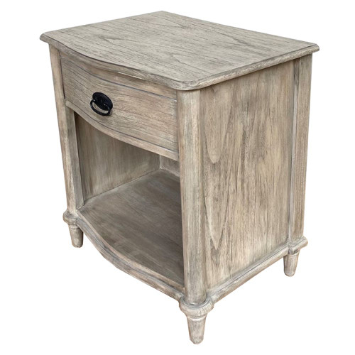 French Bedside Drawer by Le Forge