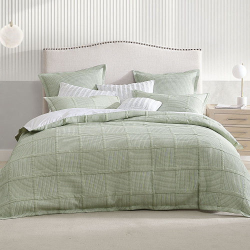 Bradshaw Green Duvet Cover Set by Private Collection