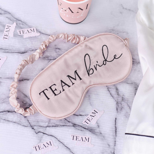 Team Bride Sleep Mask